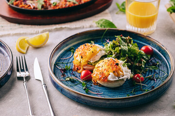 tartlets with salmon