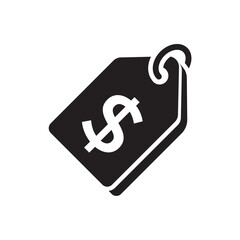 price tag icon design vector template