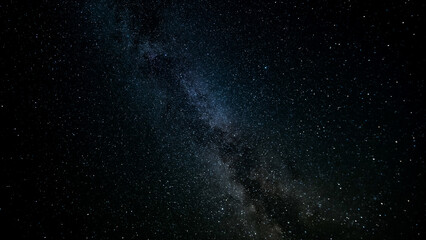 The Milky Way in night sky