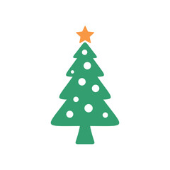 Christmas Icon Vector Logo Template