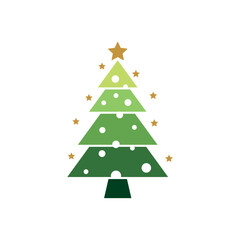 Christmas Icon Vector Logo Template