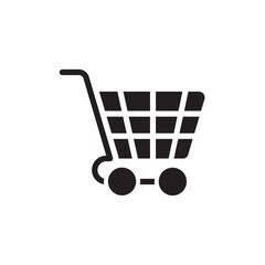 shopping cart icon design vector template