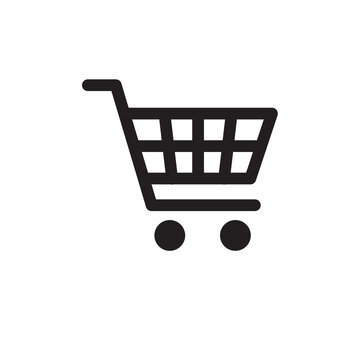 shopping cart icon design vector template