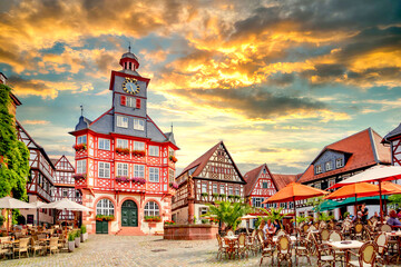 Marktplatz, Heppenheim, Hessen, Deutschland  © Sina Ettmer