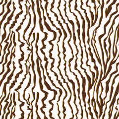 Seamless zebra texture, tiger pattern, animal print.