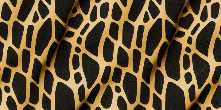 jiraffe skin texture seamless pattern