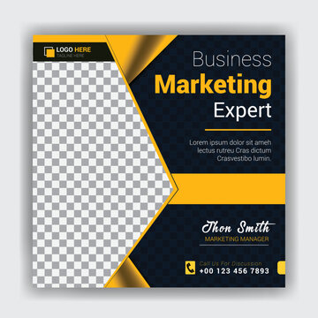 Business and Marketing Social Media Post Design