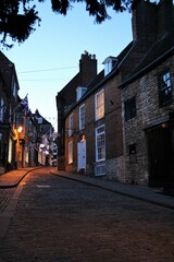 Historic old town of Lincoln in the evening, England
United Kingdom