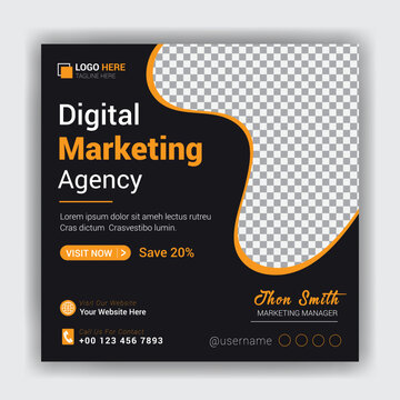 Business and Marketing Social Media Post Design