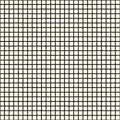Brush freehand stripes, strokes seamless pattern. Thin rough edge ink lines print. Chekered wallpaper