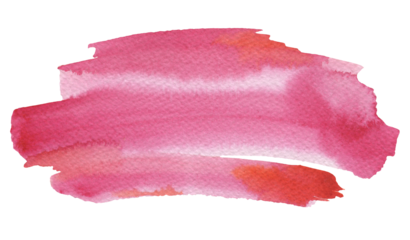 PNG Abstract  watercolor red color brushstrokes painting smear on tranparent background. Texture paper.