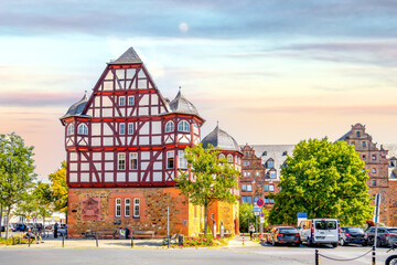 Neues Schloss, Giessen, Hessen, Deutschland 