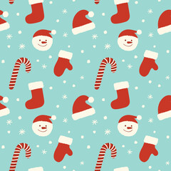 Christmas and Winter Pattern Illustration