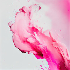 beautiful pink watercolor splatter background