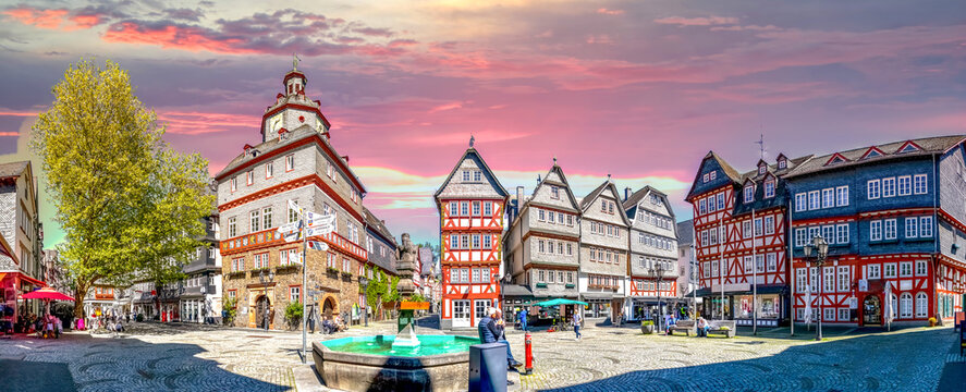Altstadt, Herborn, Hessen, Deutschland 