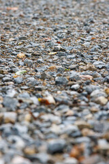 Gravel road as a background