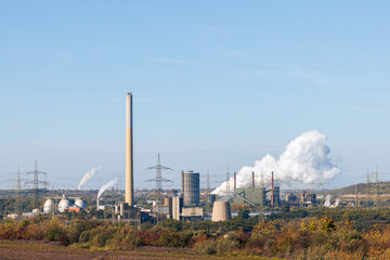 Fototapeta na wymiar Energy plant in Essen, Germany