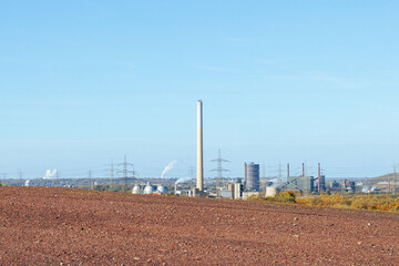 Fototapeta na wymiar Energy plant in Germany