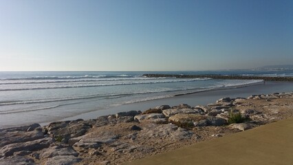 Winter beach