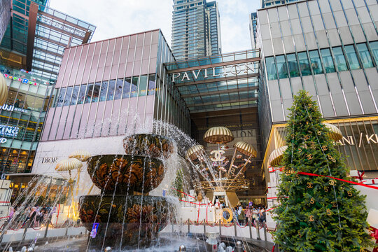 Kuala Lumpur, Malaysia -December 2022: Pavilion Kuala Lumpur, A Landmark Shopping Centre Situated In The Bukit Bintang District In Kuala Lumpur, Malaysia