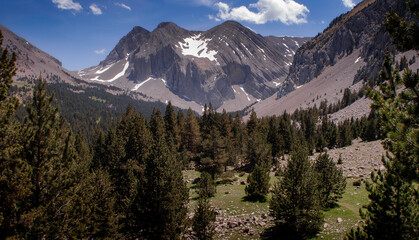 Obraz premium Montaña San Juan de Plan ibón