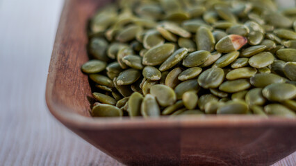 Pipas de calabaza naturales peladas 