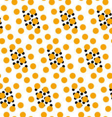 round color geometric pattern background texture and abstract design print