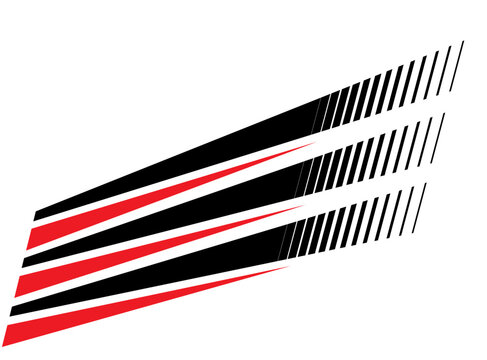 Abstraktnyy vektornyy uzor na belom fone. Polosatyy element dizayna. Nakleyka na transportnyye sredstva, fury, kuzovy, kabiny, igrushki, 
odezhdu. Sovremennyy vektornyy fon.
Abstract vector pattern o