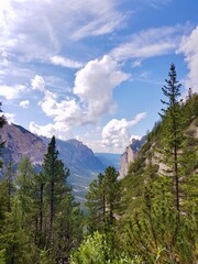 landscape mountains dolomites 