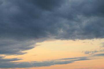 Fototapeta na wymiar Sunset in Sweden.Europe.