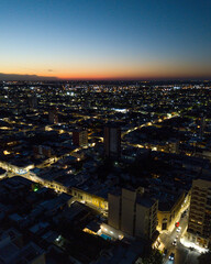 Fototapeta na wymiar view of the city at night