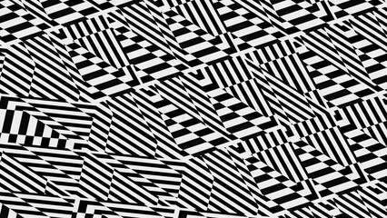 Abstract background with black and white stripes .Background in UHD format 3840 x 2160. 
