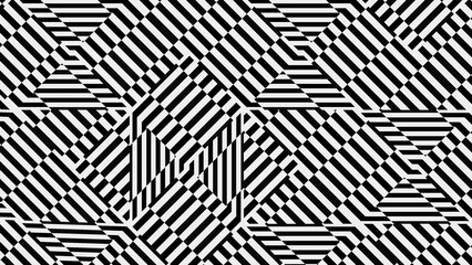 Abstract background with black and white stripes .Background in UHD format 3840 x 2160. 