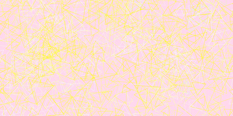 Light Green, Red vector backdrop with triangles, lines.