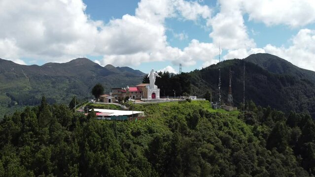 Bogota city, Monserrate y guadalupe 