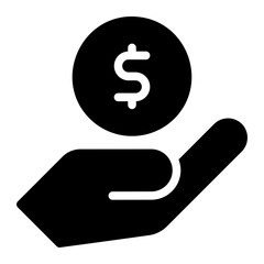 payment glyph icon