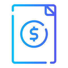 file gradient icon