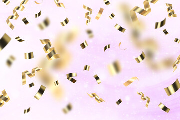 background christmas confetti snow abstract falling