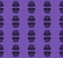 abstract geometric planar color composition