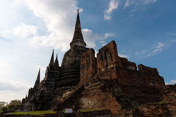 Fototapeta premium Wat Phra Si Sanphet ,ayuttaya