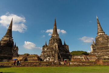 Fototapeta premium Wat Phra Si Sanphet ,ayuttaya