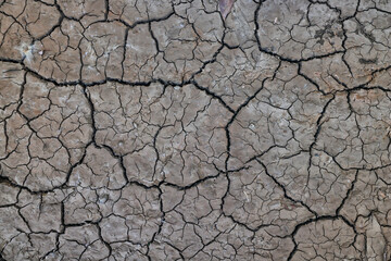 cracks on the ground desert texture background earth climate ecology