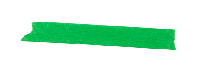 Adhesive tape realistic masking tape png isolated on transparent background png asset for graphic designers