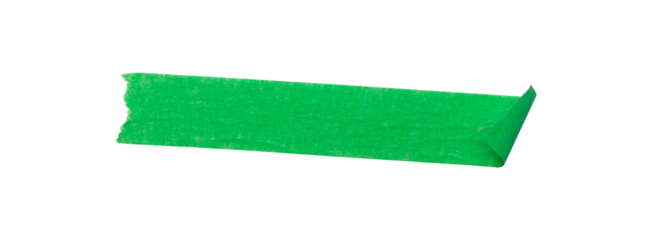 Adhesive tape realistic masking tape png isolated on transparent background png asset for graphic designers