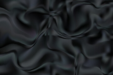 Fototapeta premium black satin fabric background