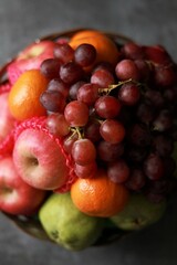 Assorted Fruits on a Basket