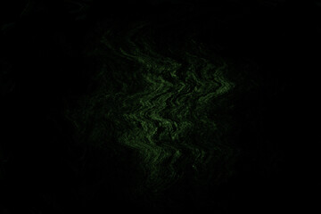 Obraz na płótnie Canvas Green dark wave abstract stream background