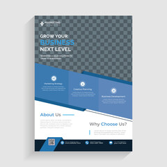 professional creative modern corporate flyer design template