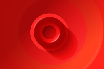 Red blended circles abstract background