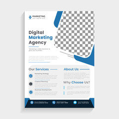 Corporate Modern A4 size fLYER template